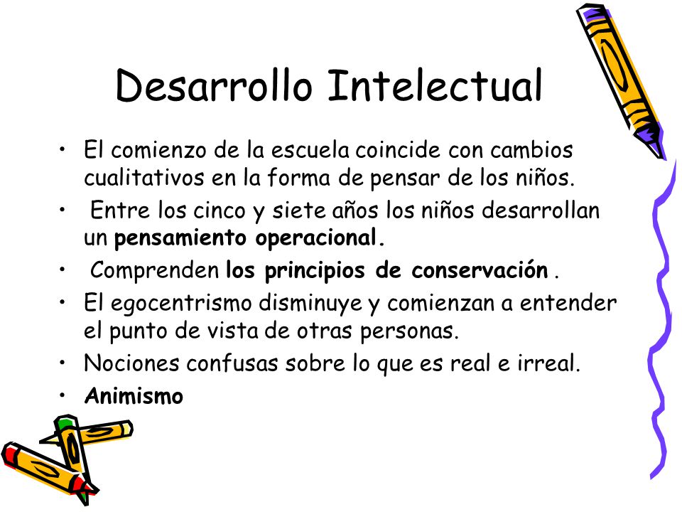 Desarrollo Intelectual