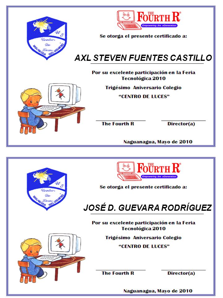 AXL STEVEN FUENTES CASTILLO JOSÉ D. GUEVARA RODRÍGUEZ