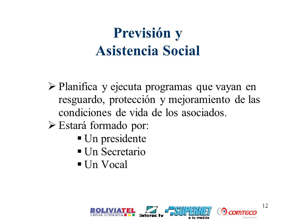 Previsión y Asistencia Social