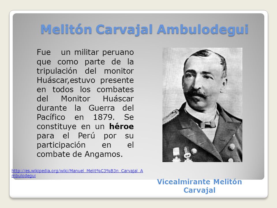 Melitón Carvajal Ambulodegui