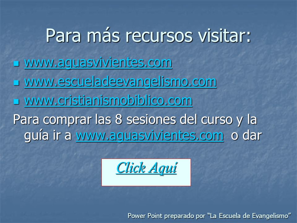 Para más recursos visitar: