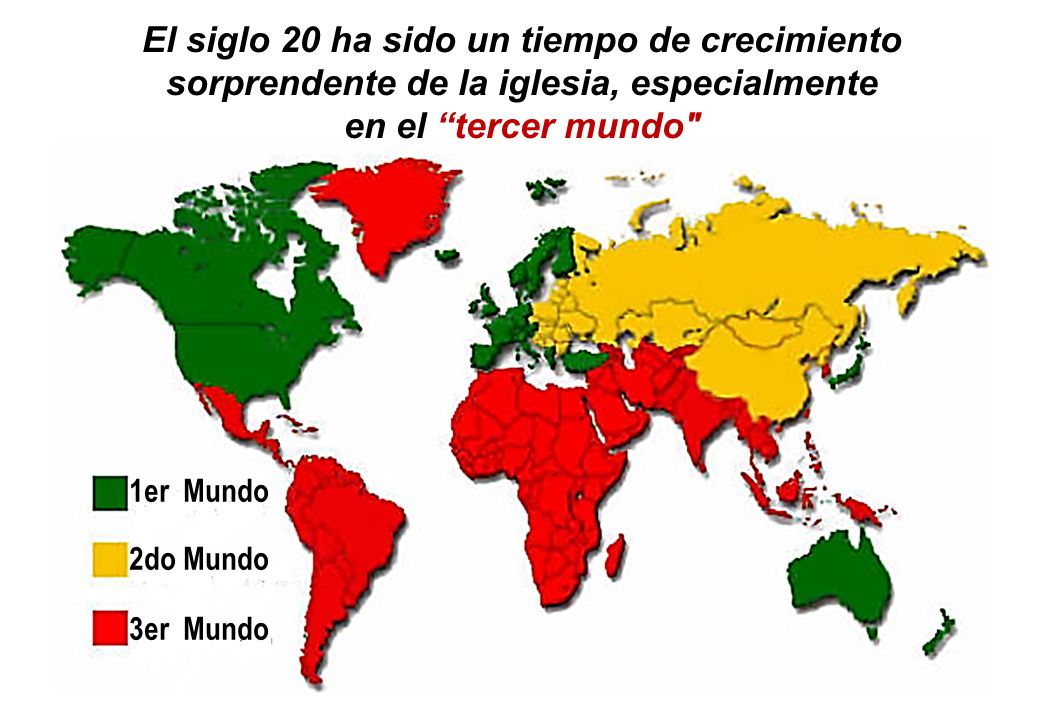 El siglo 20 ha sido un tiempo de crecimiento sorprendente de la iglesia, especialmente