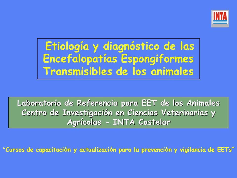 Laboratorio de Referencia para EET de los Animales