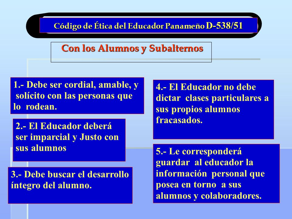 Con los Alumnos y Subalternos