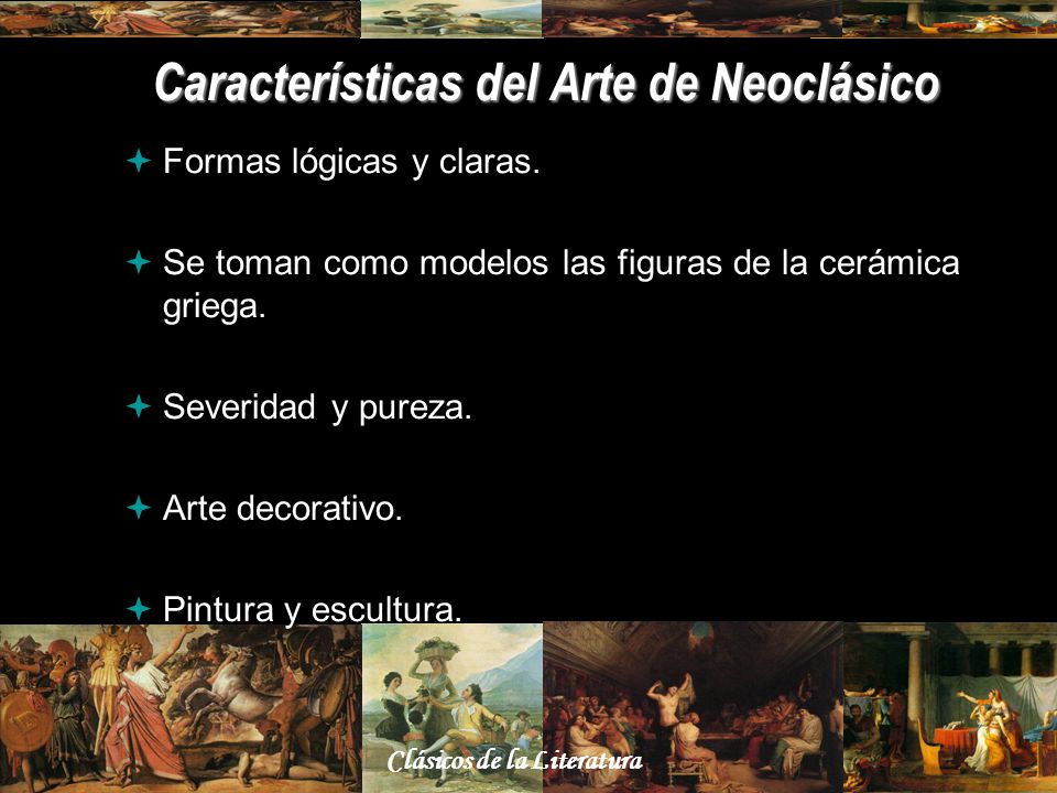 Arte y Literatura del Neoclasicismo - ppt descargar