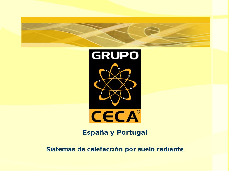 España y Portugal Sistemas de calefacción por suelo radiante