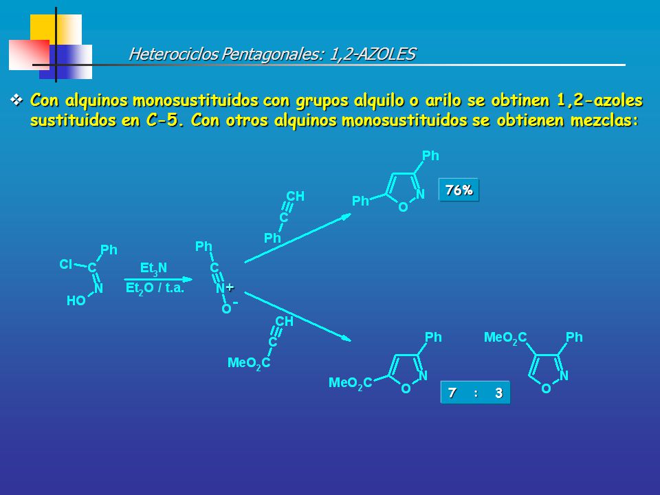 + Heterociclos Pentagonales: 1,2-AZOLES