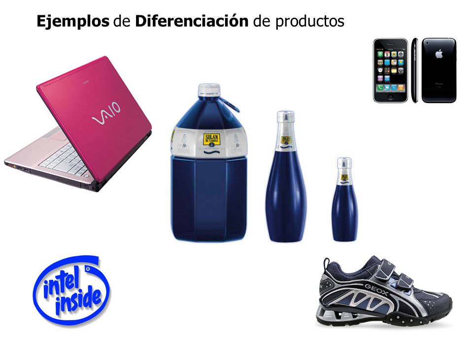 Ejemplos de Diferenciación de productos