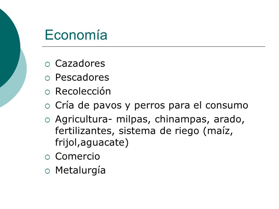 Economía Cazadores Pescadores Recolección