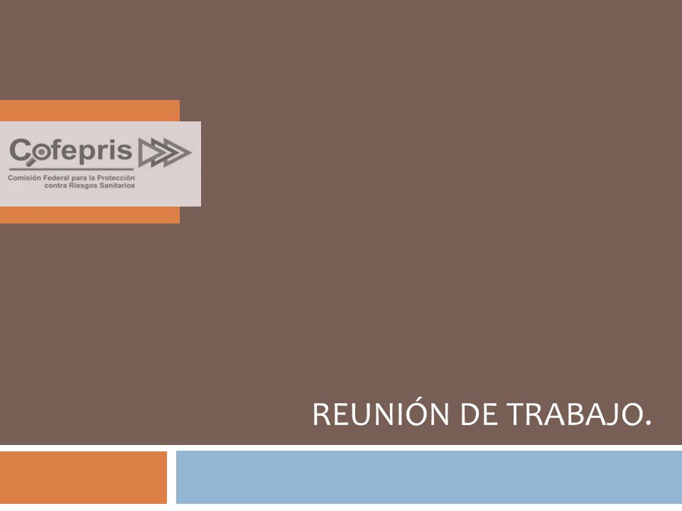 Reunión de trabajo.