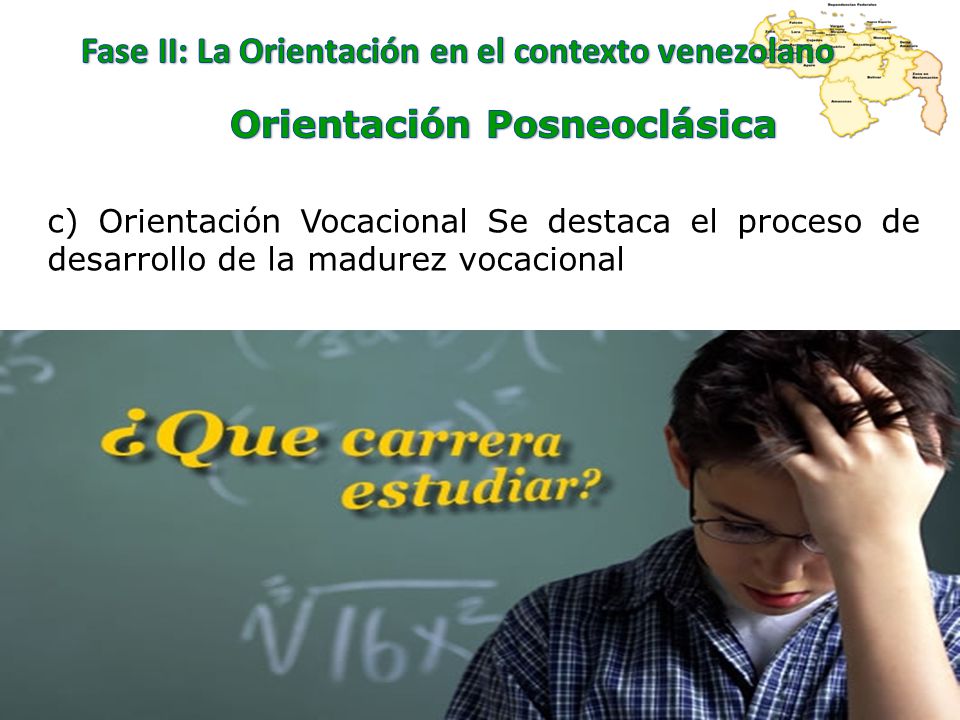Fase II: La Orientación en el contexto venezolano