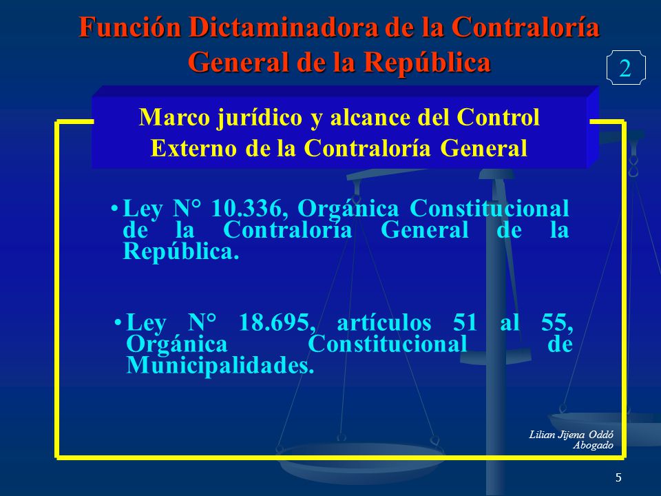 Función Dictaminadora de la Contraloría General de la República