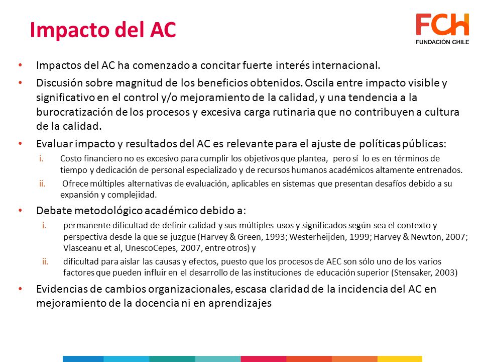 Impacto del AC Impactos del AC ha comenzado a concitar fuerte interés internacional.