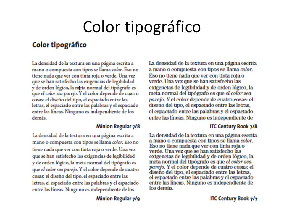 Color tipográfico