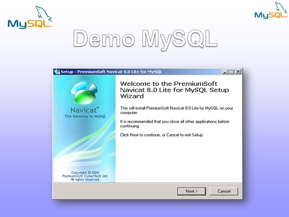 Demo MySQL 15