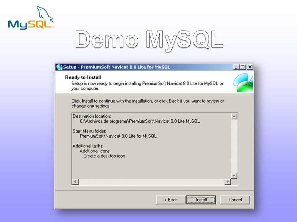 Demo MySQL 20