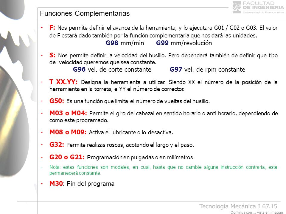 Programación Torno CNC - ppt descargar