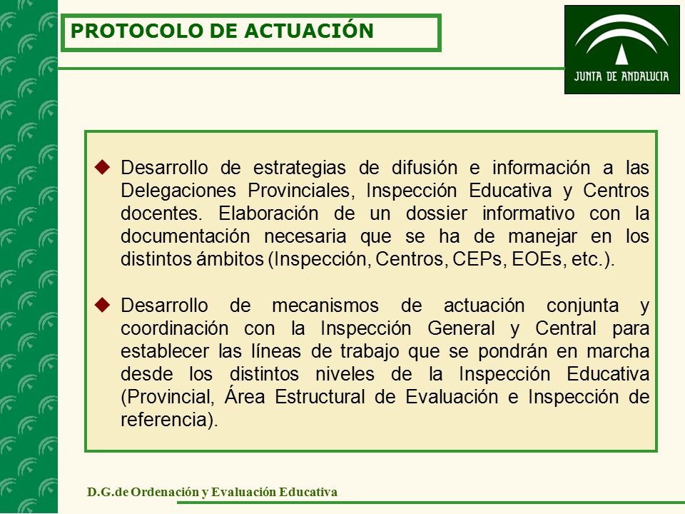 PROTOCOLO DE ACTUACIÓN