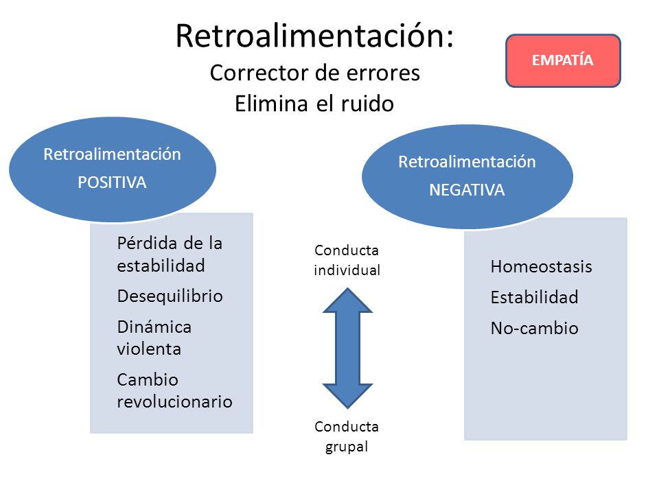 Retroalimentación: Corrector de errores Elimina el ruido