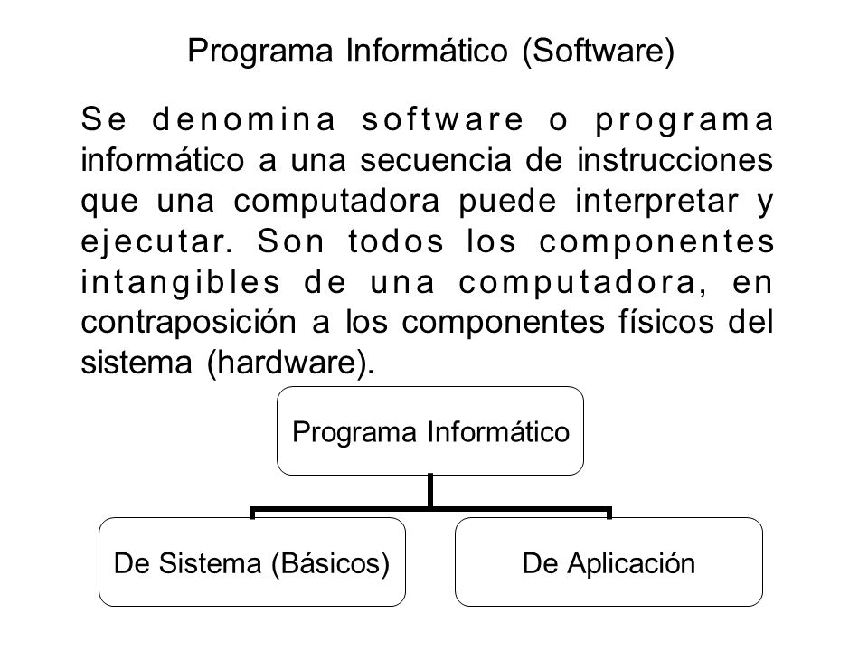 Programa Informático (Software)