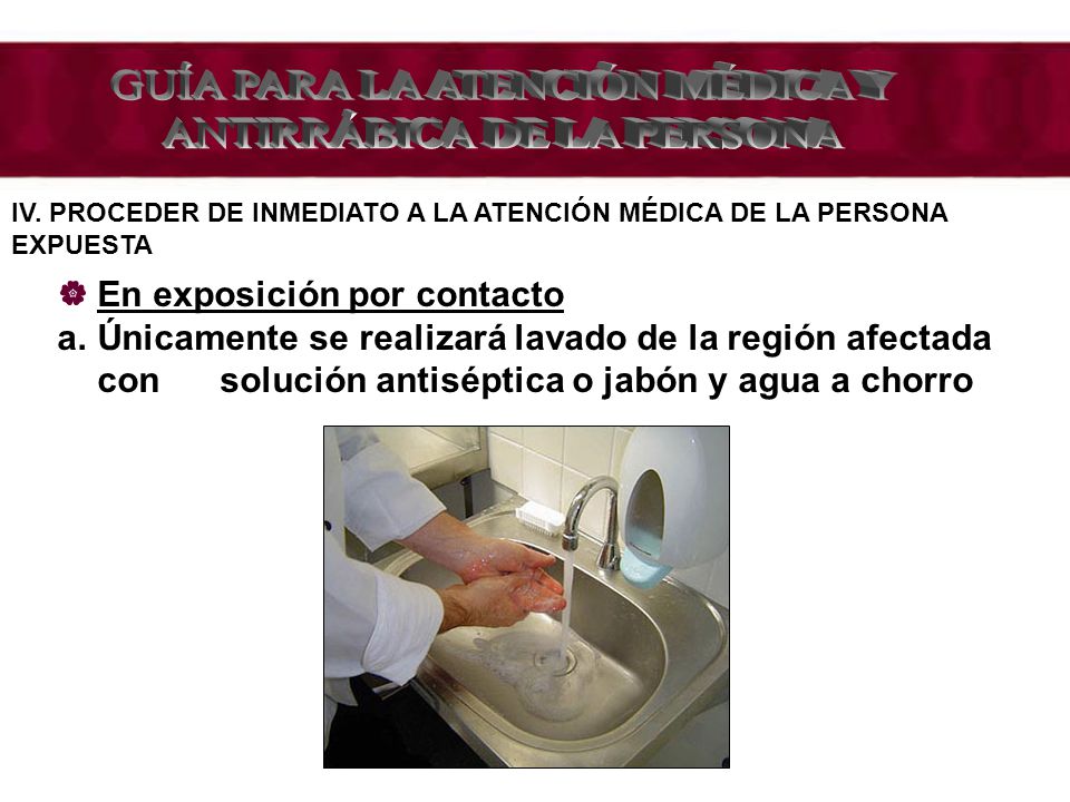 GUÍA PARA LA ATENCIÓN MÉDICA Y ANTIRRÁBICA DE LA PERSONA