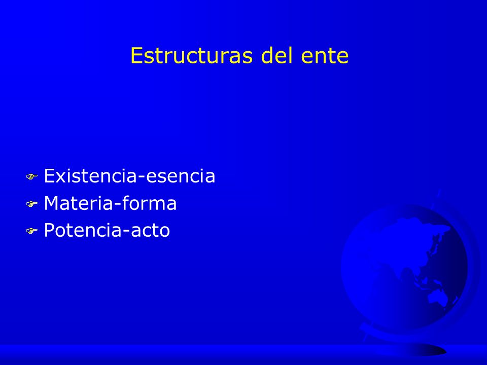 Categorías del ente Cantidad Cualidad Relación Lugar Tiempo Posición
