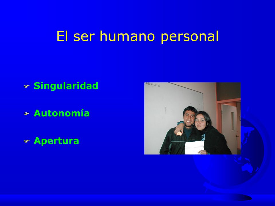 Retrato humano Cada hombre vive y lucha por vivir: por ser él mismo.