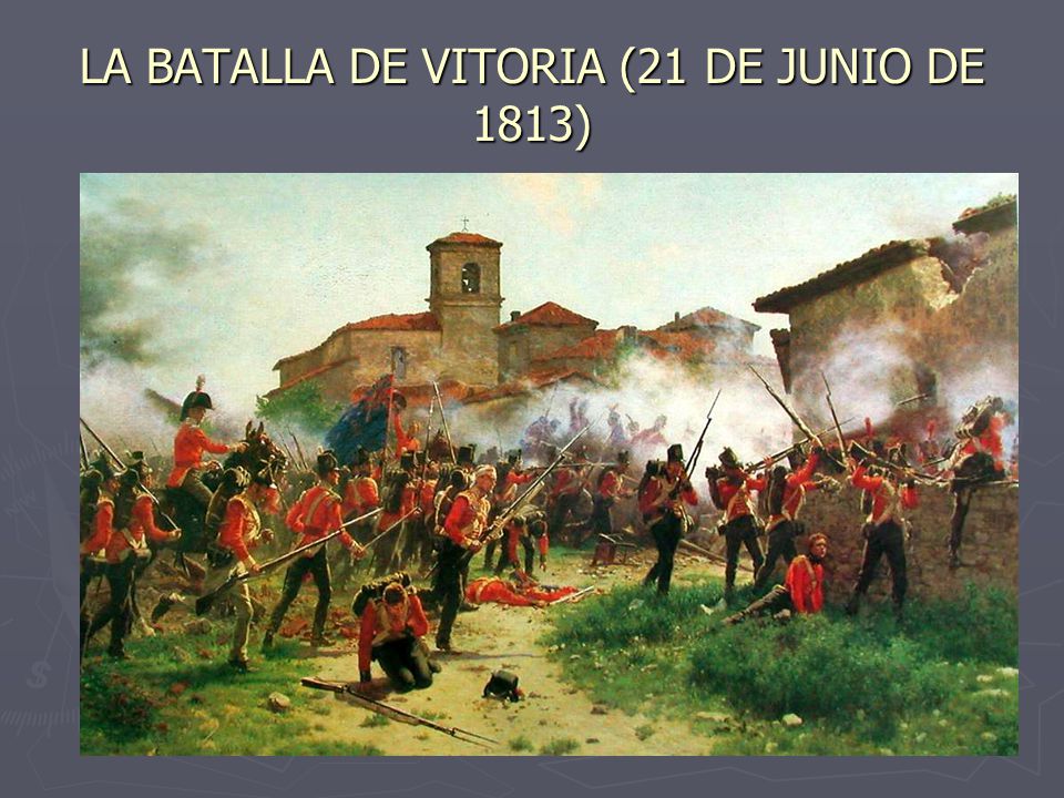LA BATALLA DE VITORIA (21 DE JUNIO DE 1813)