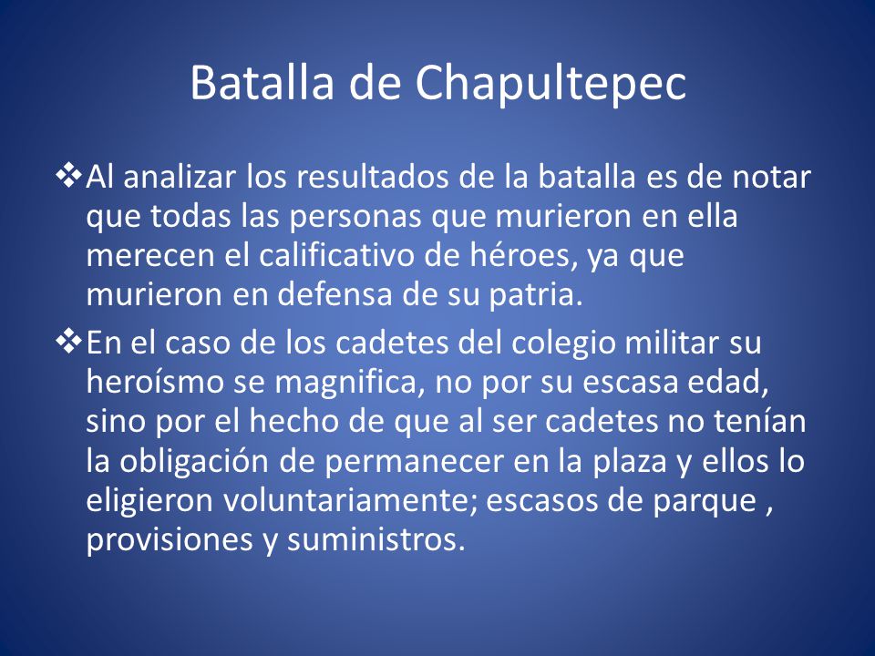 Batalla de Chapultepec