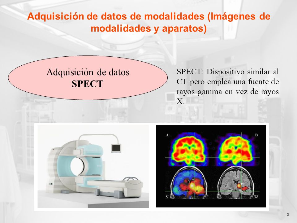 Adquisición de datos de modalidades (Imágenes de modalidades y aparatos)