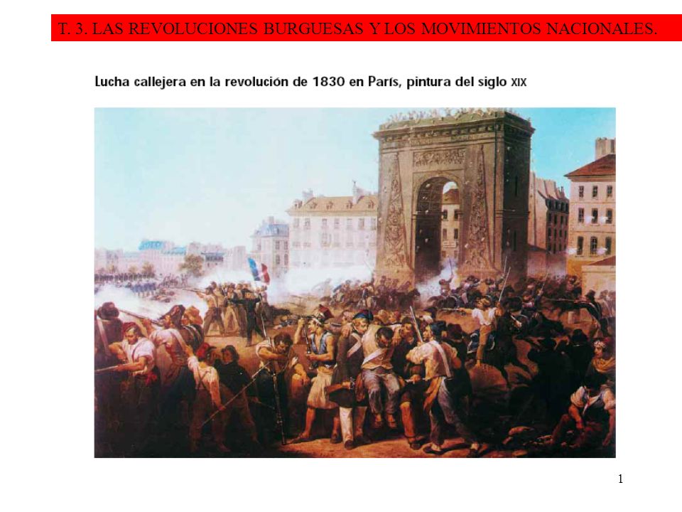 T. 3. LAS REVOLUCIONES BURGUESAS Y LOS MOVIMIENTOS NACIONALES.