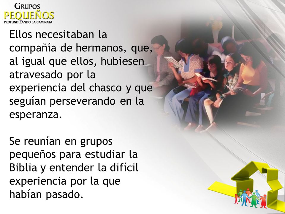 Ellos necesitaban la compañía de hermanos, que, al igual que ellos, hubiesen atravesado por la experiencia del chasco y que seguían perseverando en la esperanza.