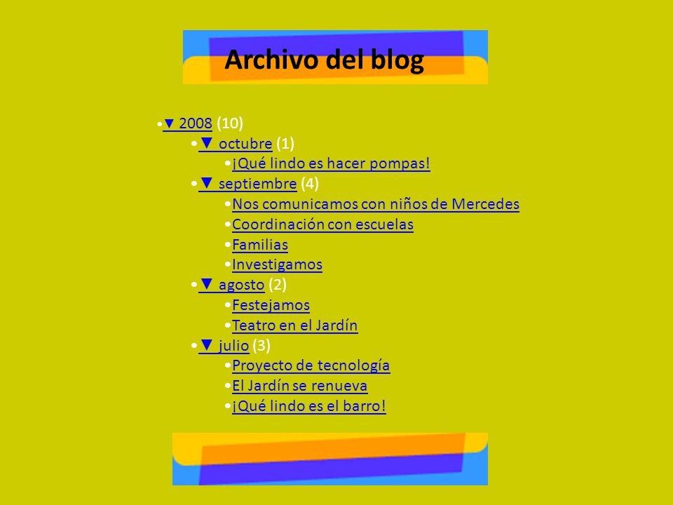 Archivo del blog ▼ octubre (1) ¡Qué lindo es hacer pompas!