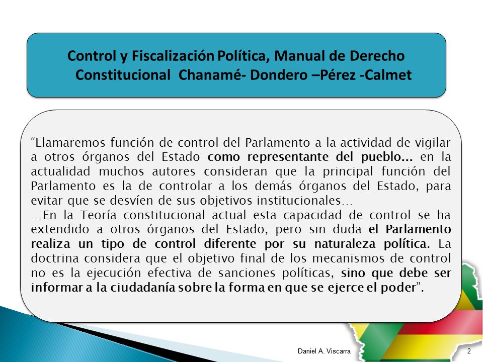 Control y Fiscalización Política, Manual de Derecho Constitucional Chanamé- Dondero –Pérez -Calmet