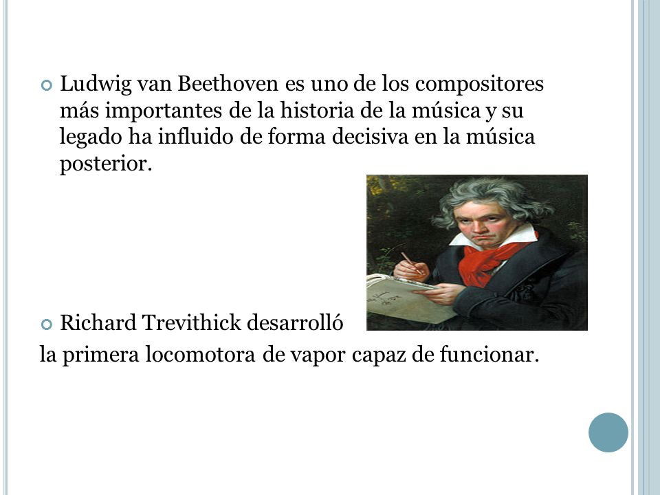 Ludwig van Beethoven es uno de los compositores más importantes de la historia de la música y su legado ha influido de forma decisiva en la música posterior.