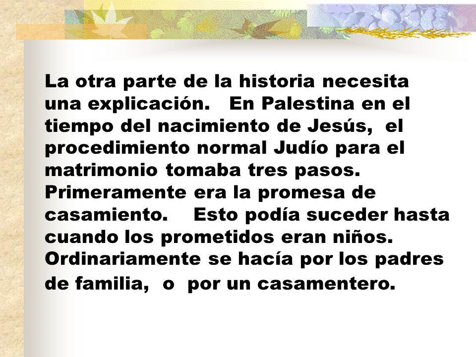 La otra parte de la historia necesita una explicación