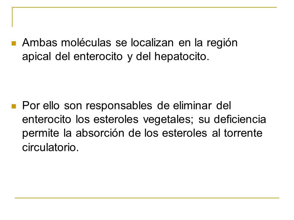 Ambas moléculas se localizan en la región apical del enterocito y del hepatocito.