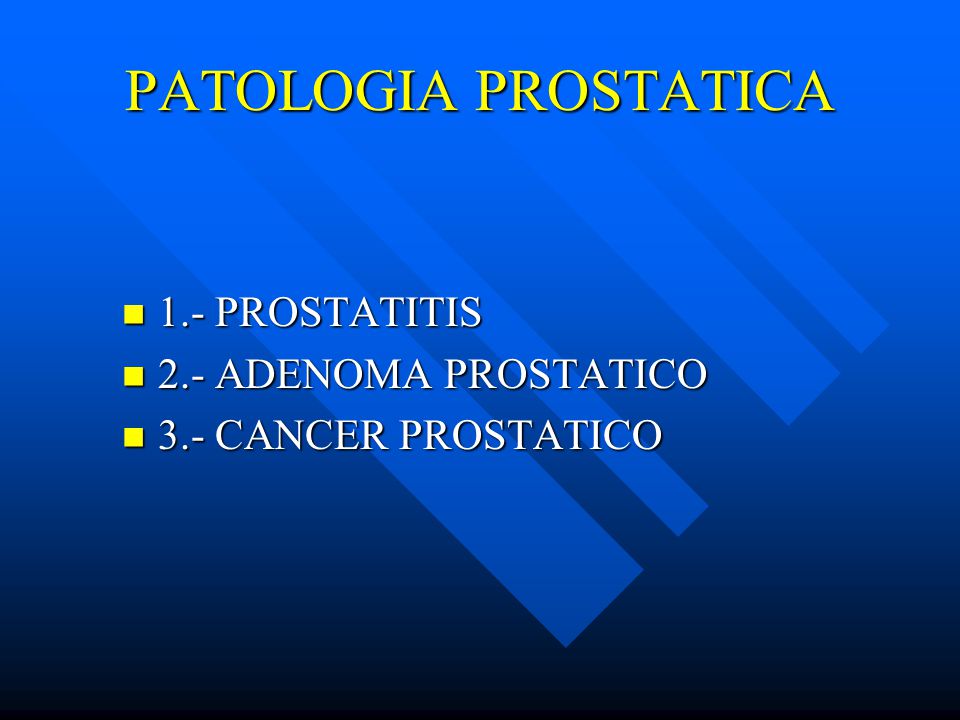 adenoma prostatico benigno