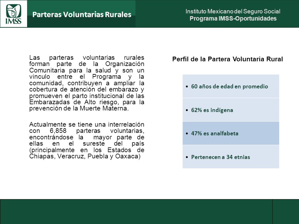 Parteras Voluntarias Rurales