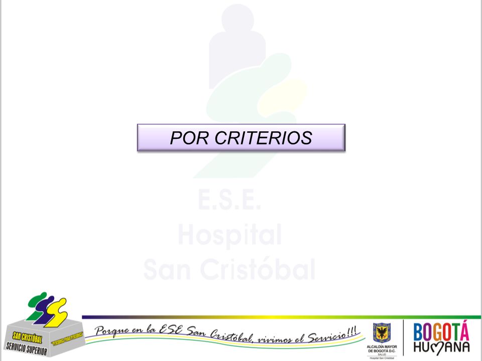 ESE SAN CRISTÓBAL INFORME DE AUDITORÍA A LA ADHERENCIA A GUIAS DE ATENCIÓN MATERNO-PERINATAL, IV TRIMESTRE DEL 2011