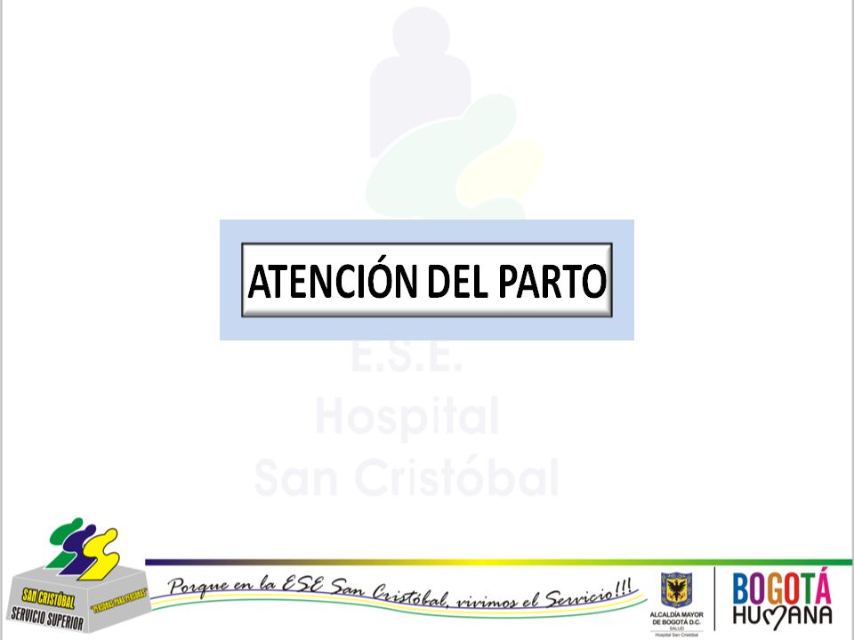 ESE SAN CRISTÓBAL INFORME DE AUDITORÍA A LA ADHERENCIA A GUIAS DE ATENCIÓN MATERNO-PERINATAL, IV TRIMESTRE DEL 2011