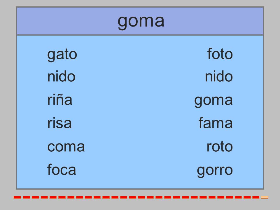 goma gato foto nido nido riña goma risa fama coma roto foca gorro
