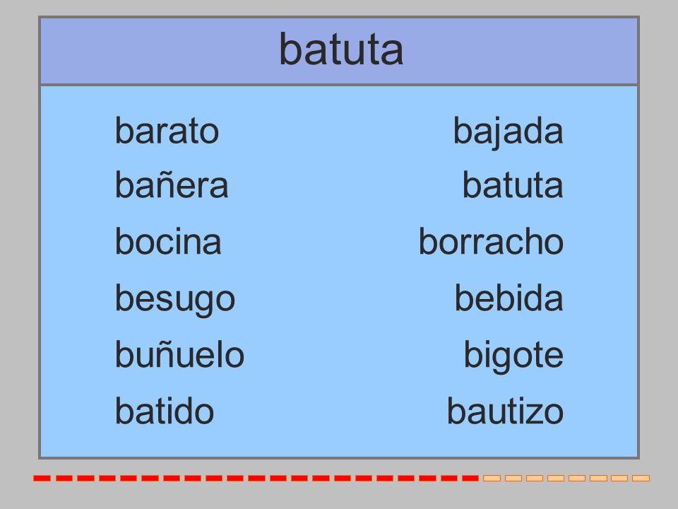 batuta barato bajada bañera batuta bocina borracho besugo bebida