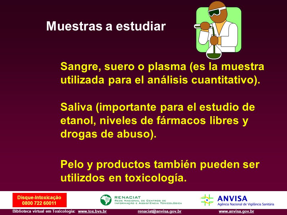 Muestras a estudiar Sangre, suero o plasma (es la muestra