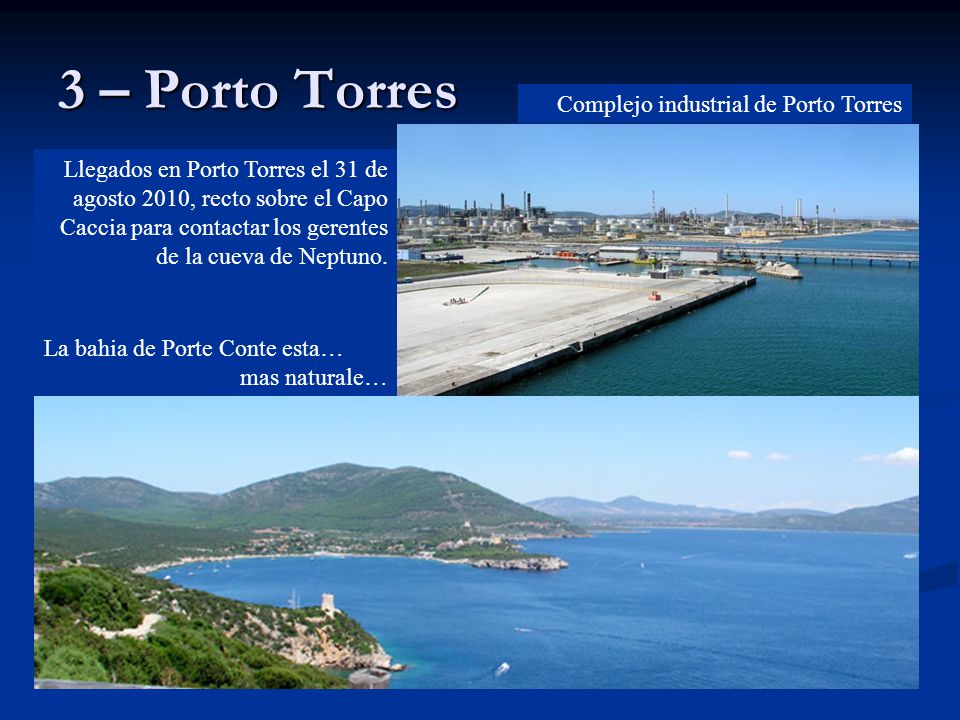 3 – Porto Torres Complejo industrial de Porto Torres