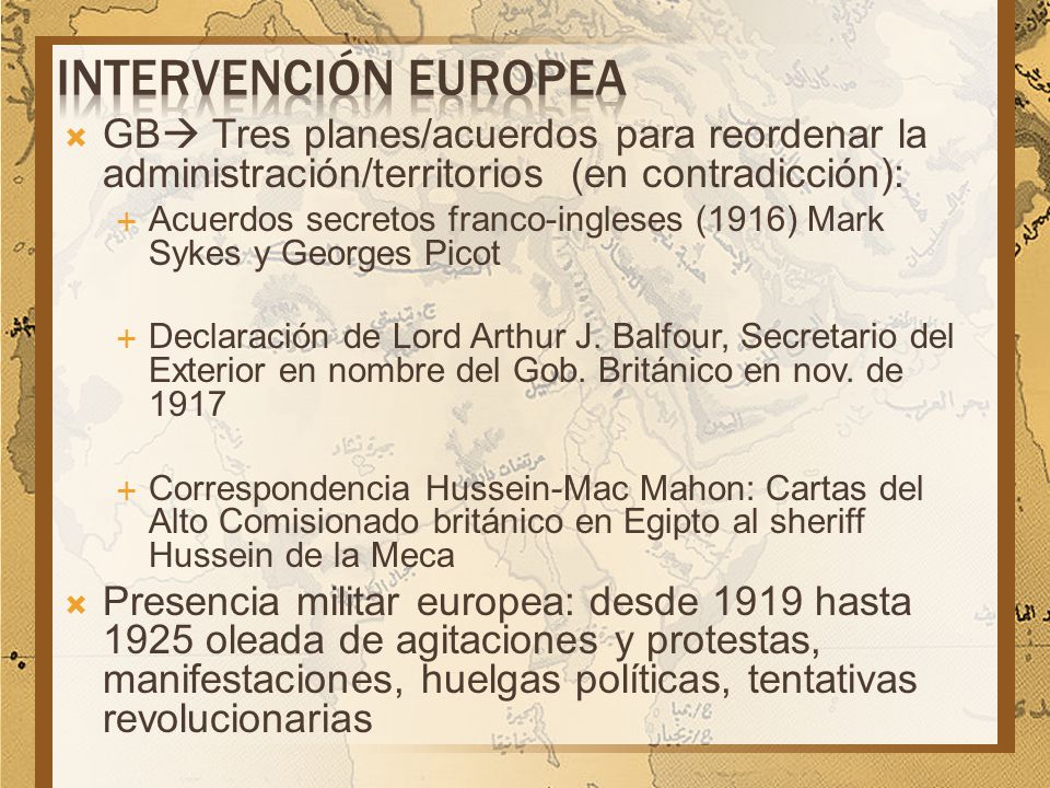 Intervención europea GB Tres planes/acuerdos para reordenar la administración/territorios (en contradicción):