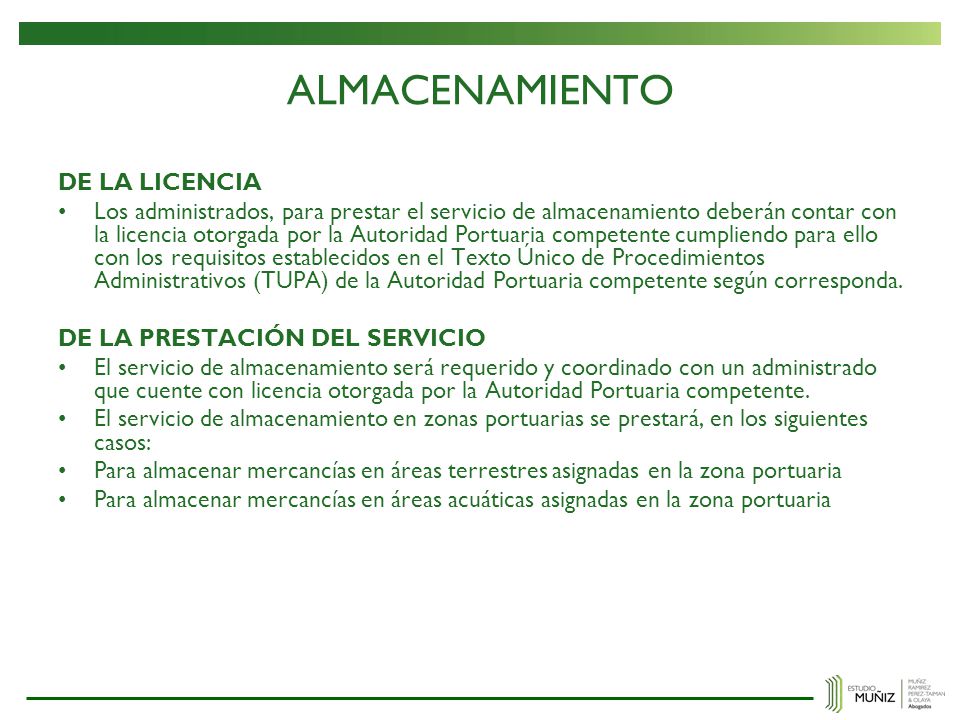 ALMACENAMIENTO DE LA LICENCIA