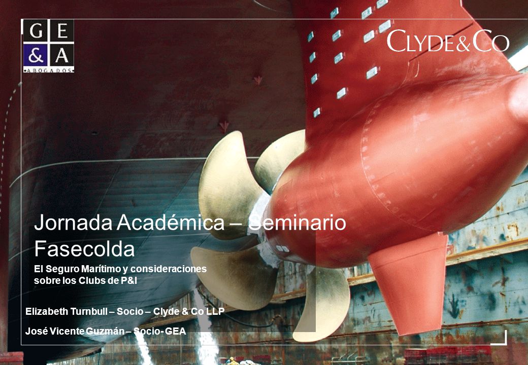 Agenda para hoy El Seguro Marítimo – Fundamentos y Reformas