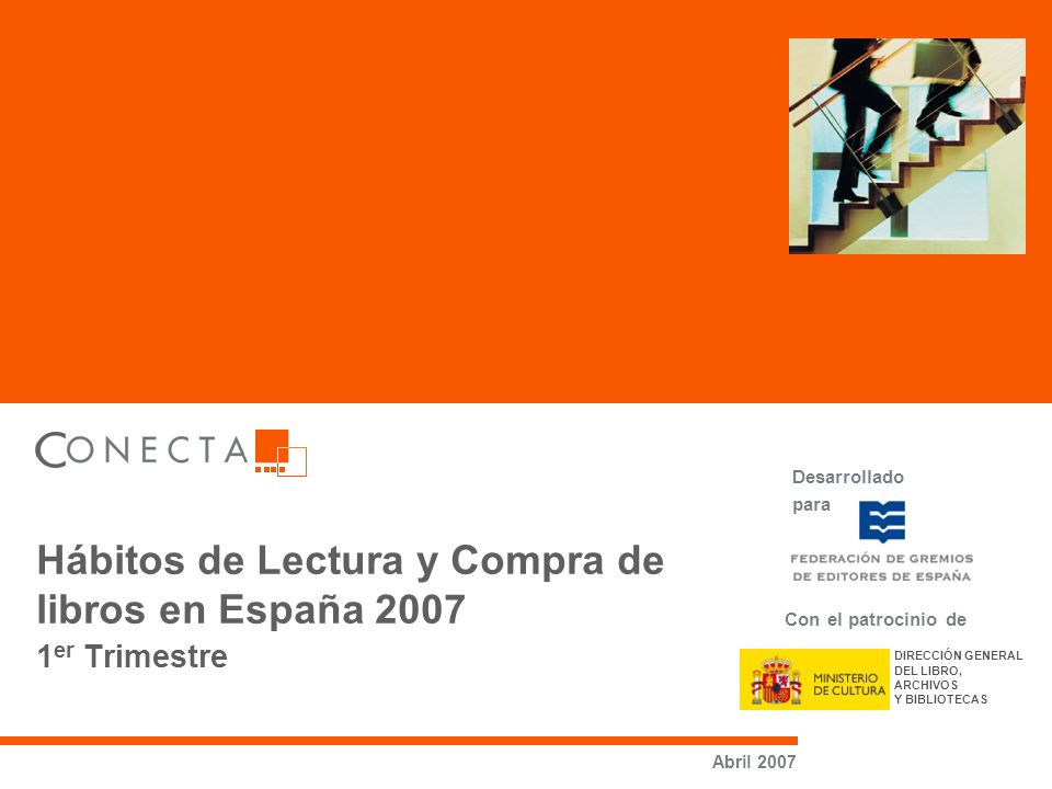 Hábitos de Lectura y Compra de libros en España er Trimestre