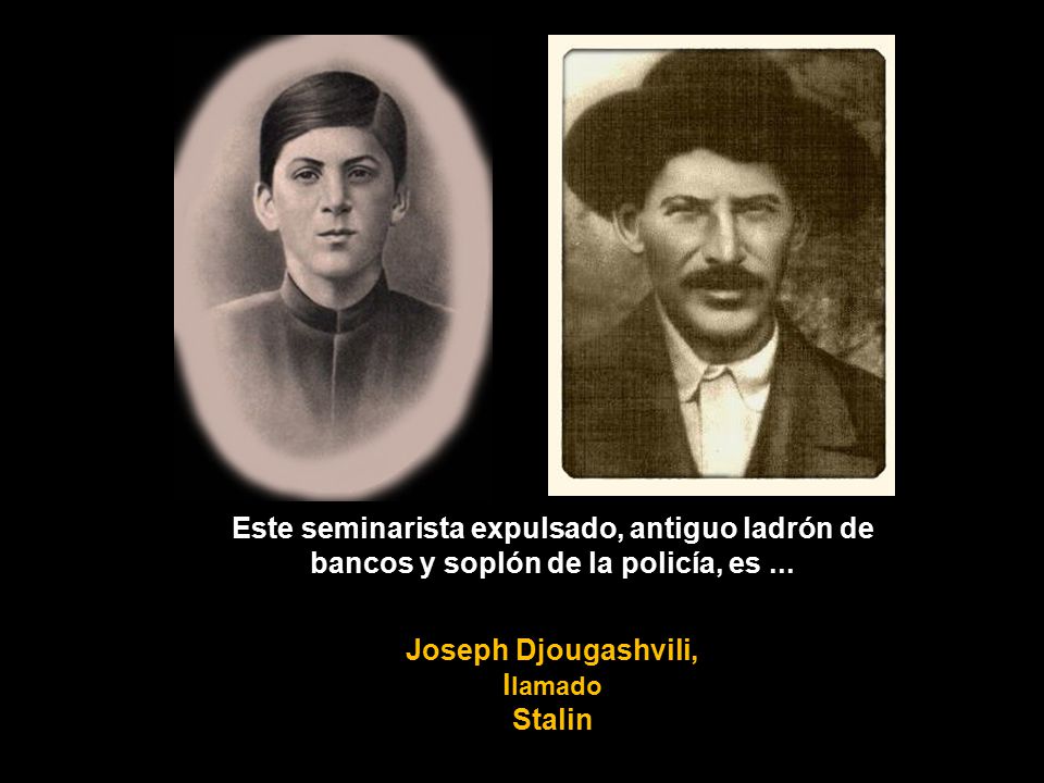Este seminarista expulsado, antiguo ladrón de bancos y soplón de la policía, es ...